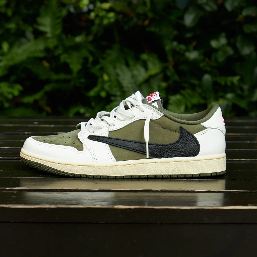 JORDAN 1 LOW X TRAVIS SCOTT ‘MEDIUM OLIVE’