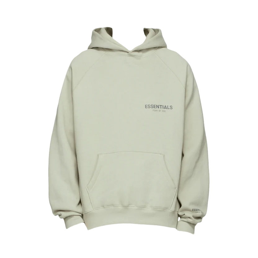 FEAR OF GOD ESSENTIALS SSENSE EXCLUSIVE PULLOVER HOODIE CONCRETE