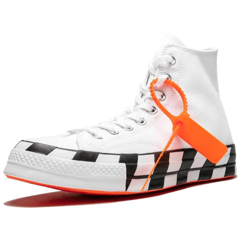 OFF-WHITE X CONVERSE CHUCK 70 STRIPE WHITE