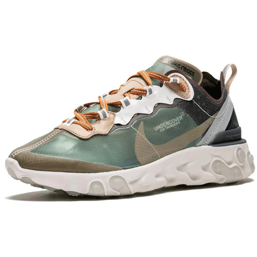 UNDERCOVER X NIKE REACT ELEMENT 87 GREEN BLACK