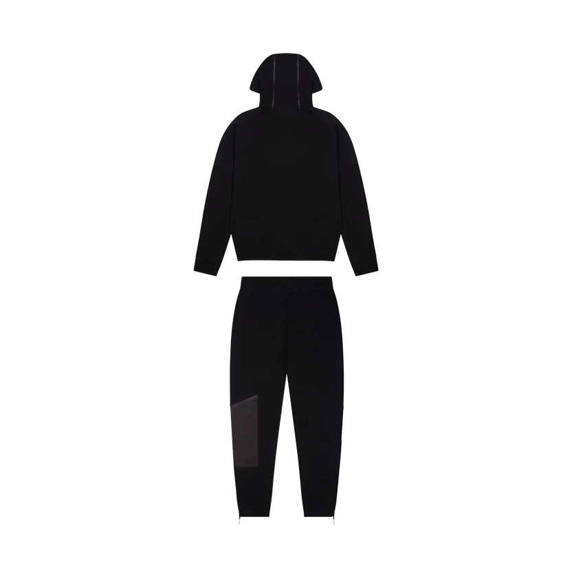 TRAPSTAR IRONGATE T-FLEECE TRACKSUIT - BLACK