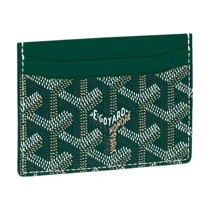 GOYARD SAINT SULPICE GREEN CARD HOLDER