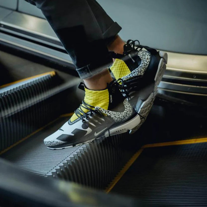 ACRONYM X NIKE AIR PRESTO MID DYNAMIC YELLOW