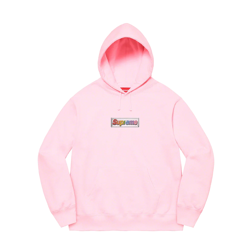 SUPREME BLING BOX LOGO HOODED SWEATSHIRT &