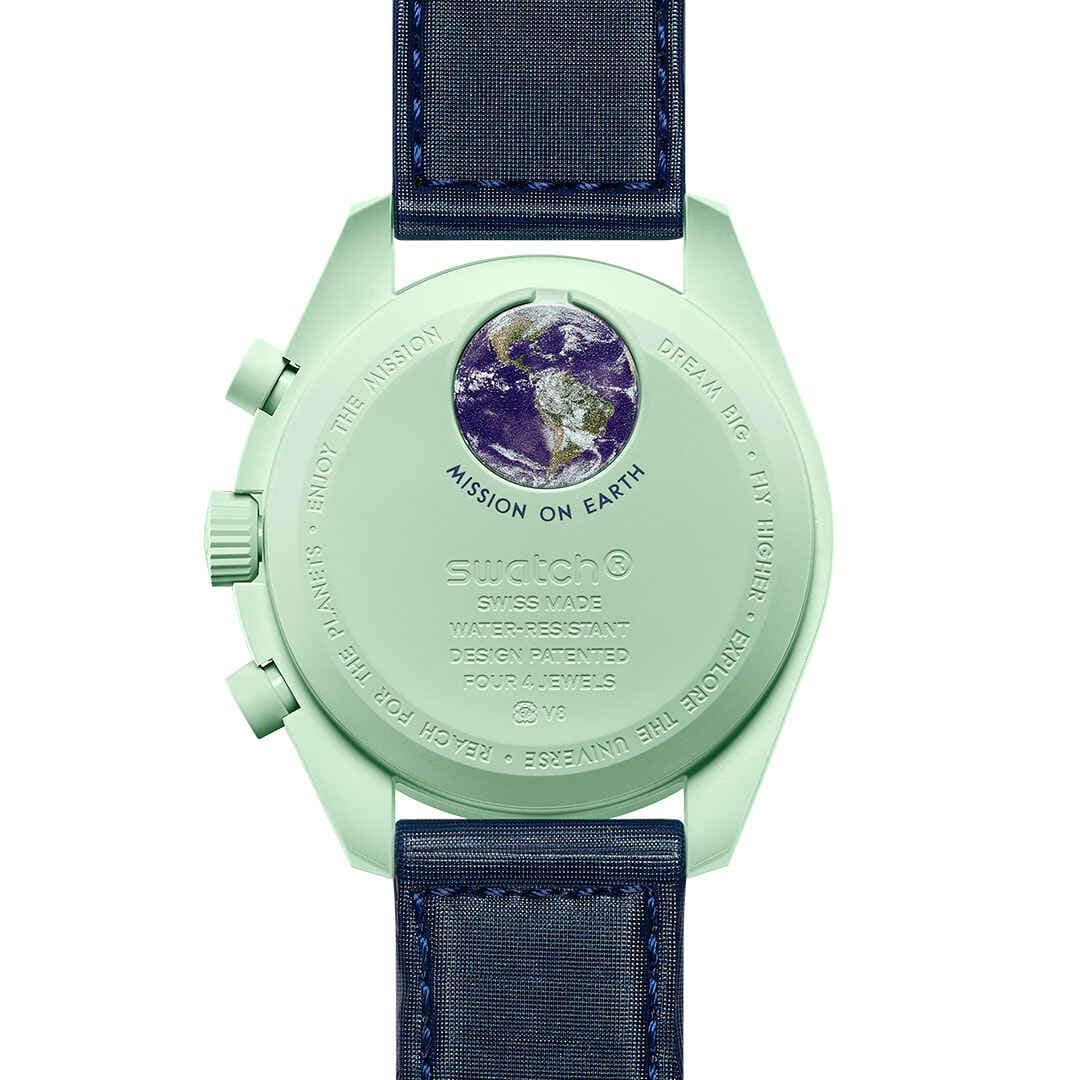 SWATCH X OMEGA BIOCERAMIC MOONSWATCH MISSION TO EARTH