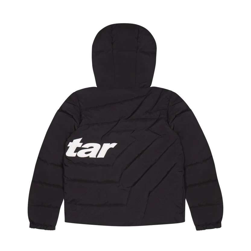 TRAPSTAR HYDERDRIVE HOODED PUFF PUFFER - BLACK