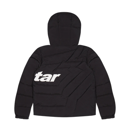 TRAPSTAR HYDERDRIVE HOODED PUFF PUFFER - BLACK