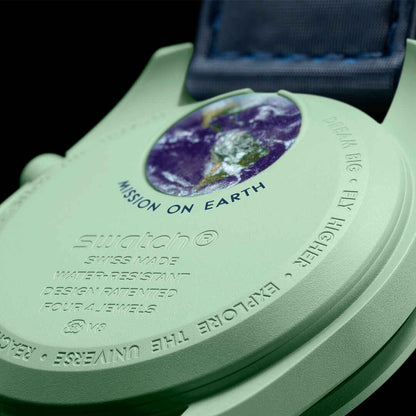 SWATCH X OMEGA BIOCERAMIC MOONSWATCH MISSION TO EARTH