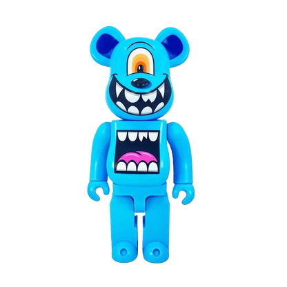 BEARBRICK X GREG MIKE HIBEARNATION DESIGNERCON EXCLUSIVE 400% “BLUE”