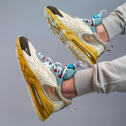 TRAVIS SCOTT X NIKE AIR MAX 270 REACT ENG &