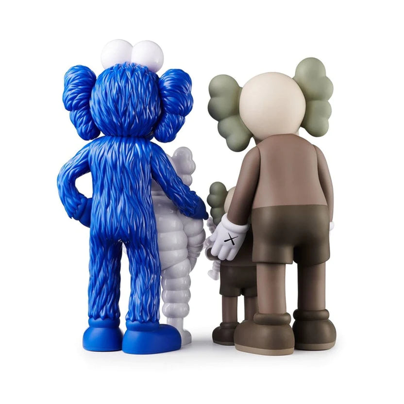 KAWS FAMILY BROWN BLUE WHITE-