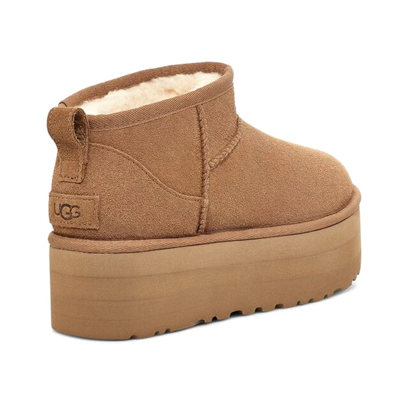 UGG CLASSIC ULTRA MINI PLATFORM CHESTNUT (W)