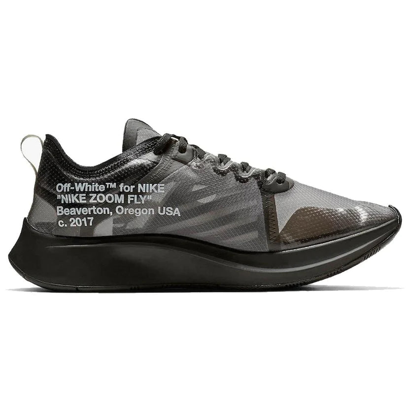 OFF-WHITE X NIKE ZOOM FLY SP BLACK