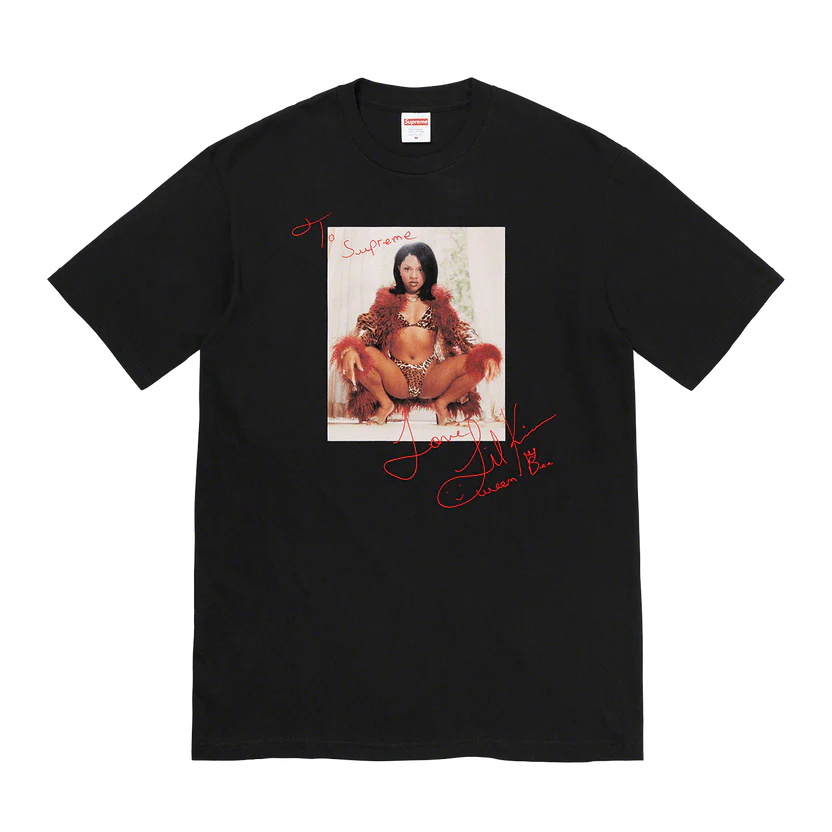 SUPREME LIL KIM TEE BLACK