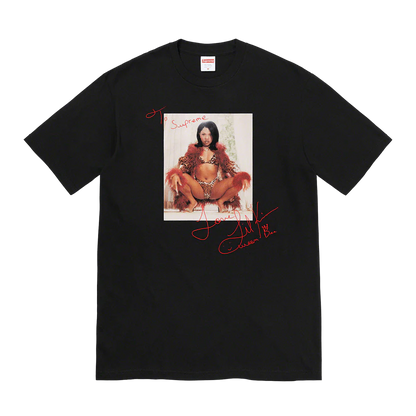 SUPREME LIL KIM TEE BLACK