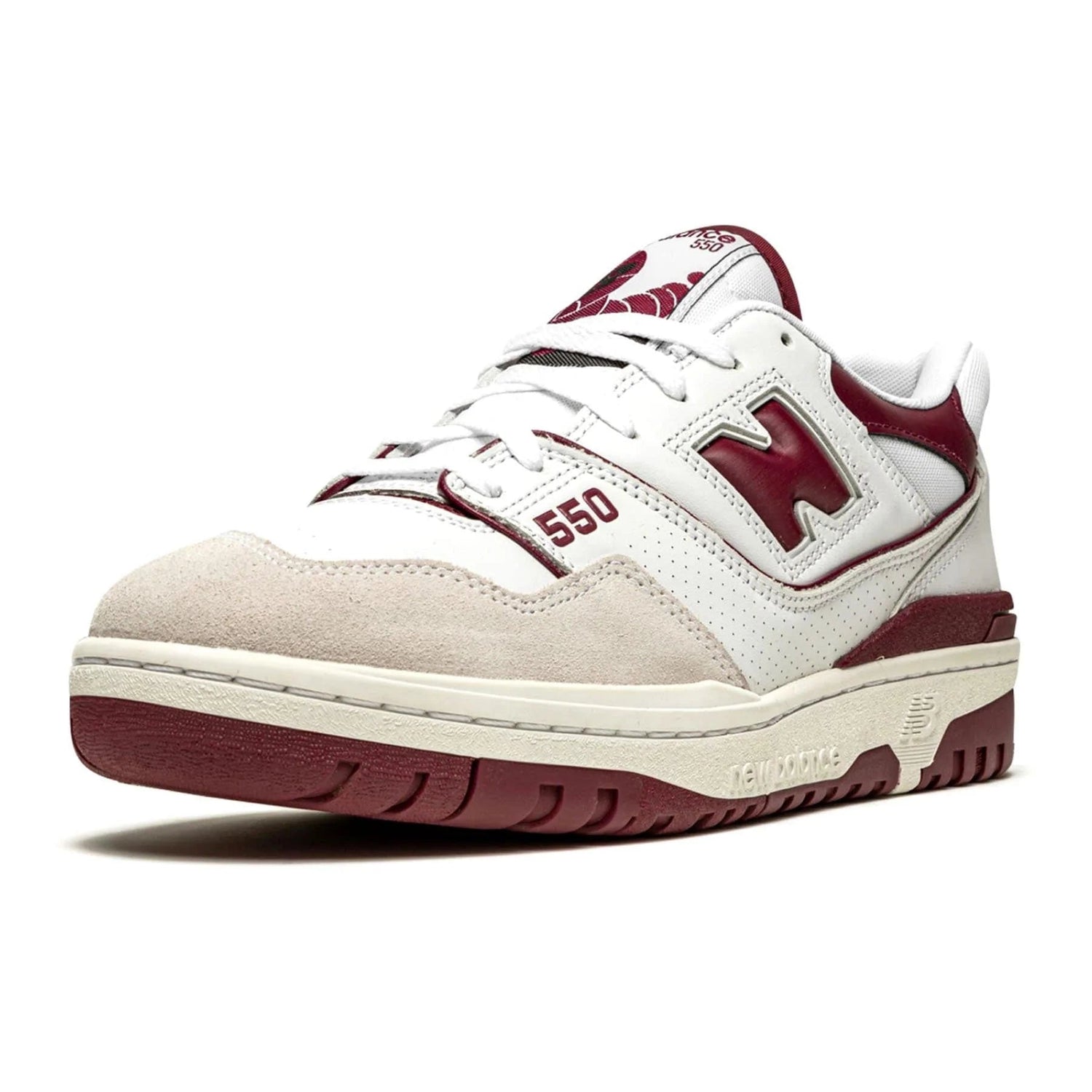 NEW BALANCE 550 SEA SALT BURGUNDY