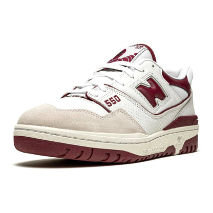 NEW BALANCE 550 SEA SALT BURGUNDY