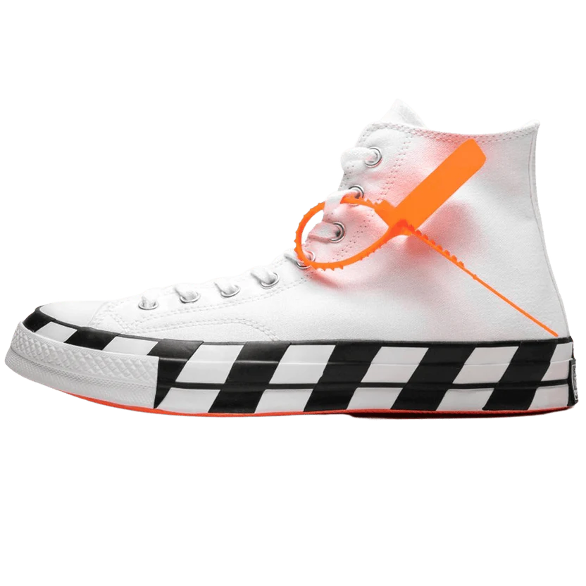 OFF-WHITE X CONVERSE CHUCK 70 STRIPE WHITE