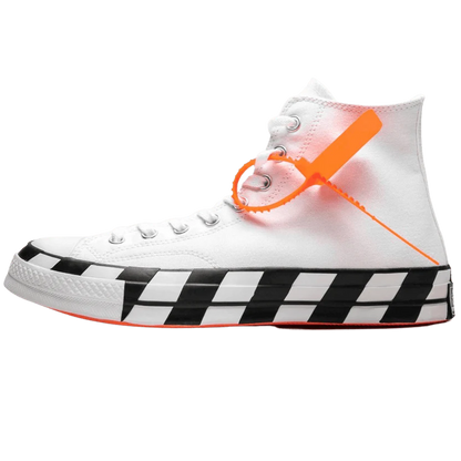 OFF-WHITE X CONVERSE CHUCK 70 STRIPE WHITE