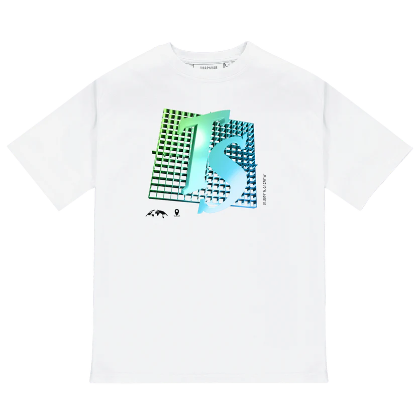 TRAPSTAR DISCOVERY TEE - WHITE