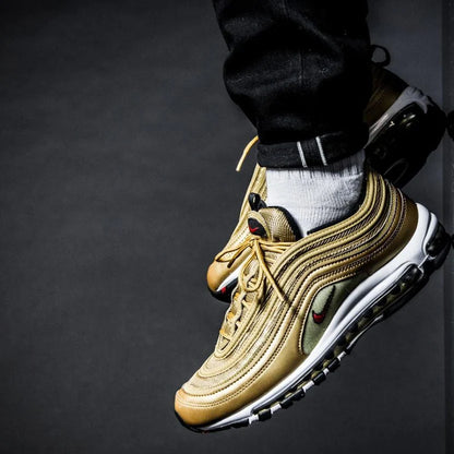 NIKE AIR MAX 97 OG QS METALLIC GOLD