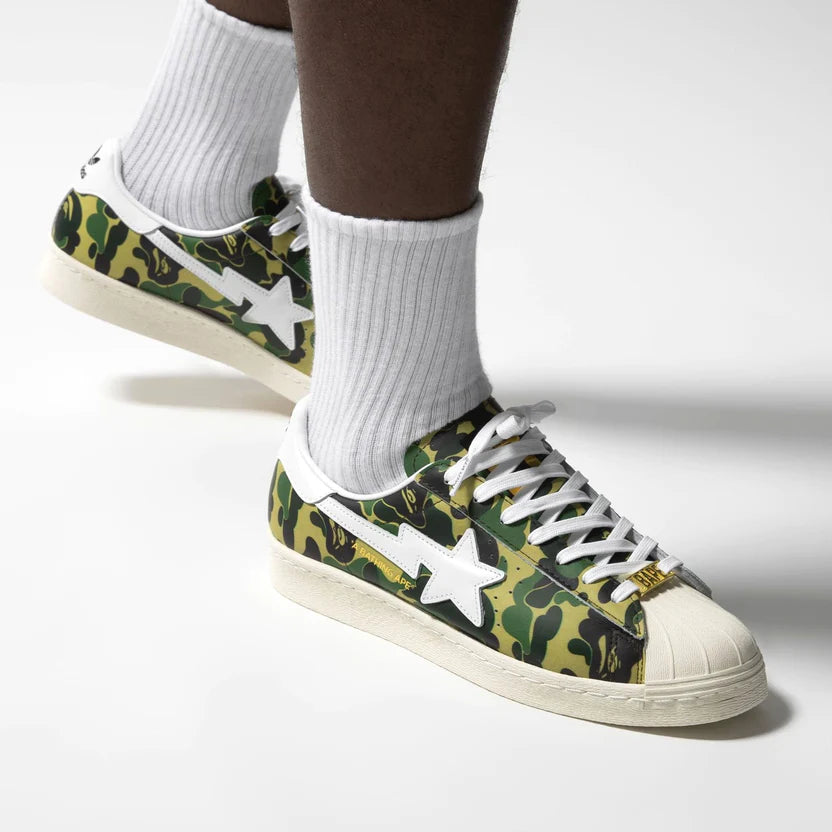 BAPE X ADIDAS SUPERSTAR 80s &