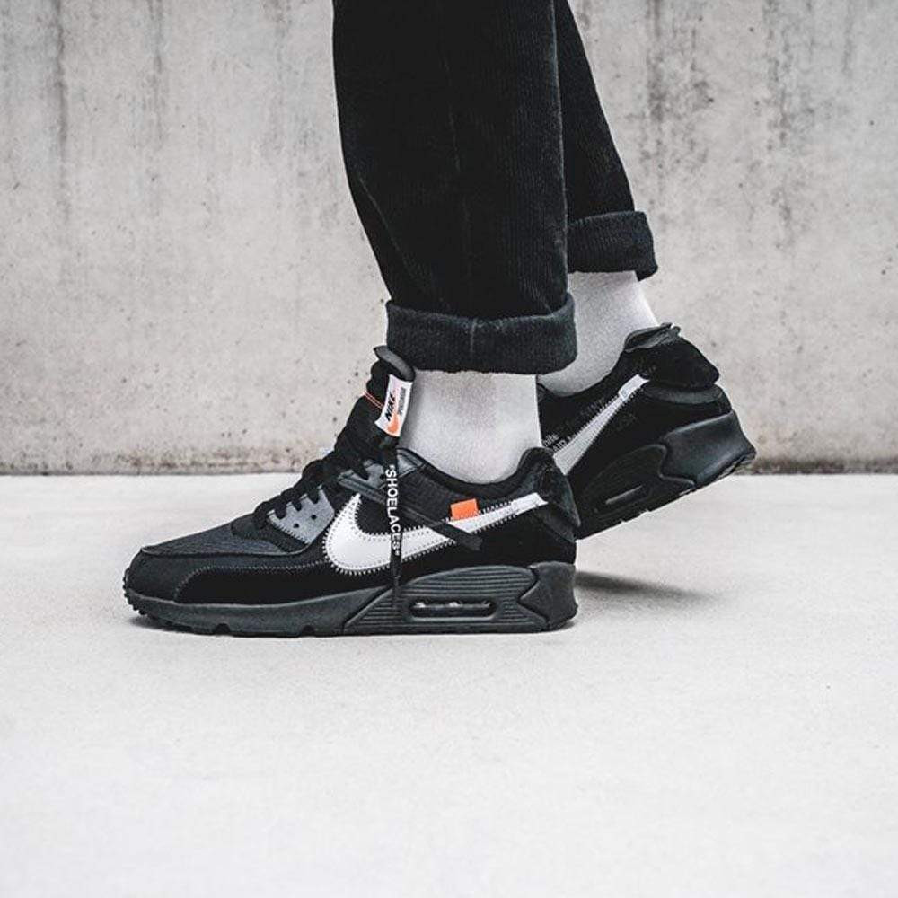 OFF-WHITE X NIKE AIR MAX 90 BLACK