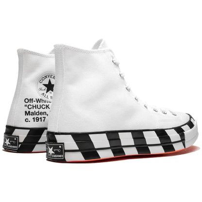 OFF-WHITE X CONVERSE CHUCK 70 STRIPE WHITE