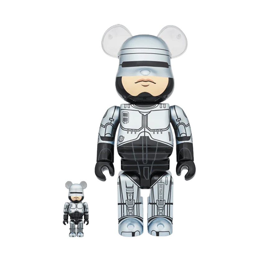 BEARBRICK ROBOCOP 100% 400% SET &