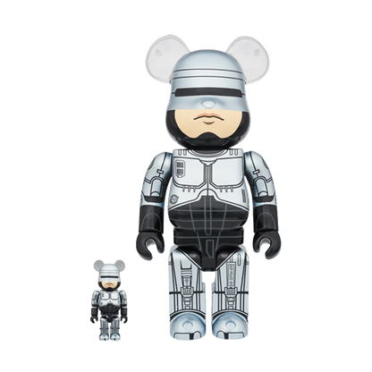 BEARBRICK ROBOCOP 100% 400% SET &