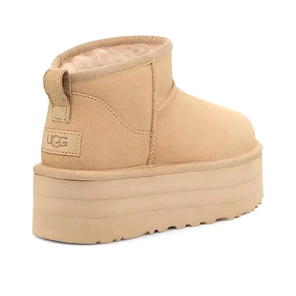 UGG CLASSIC ULTRA MINI PLATFORM DRIFTWOOD (W)