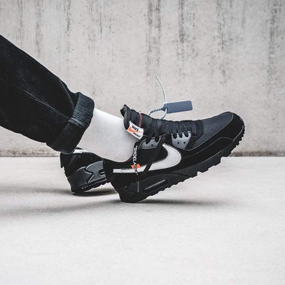 OFF-WHITE X NIKE AIR MAX 90 BLACK