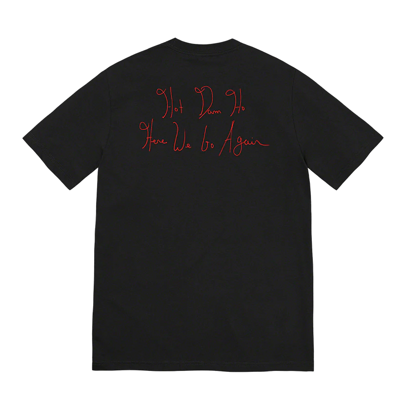 SUPREME LIL KIM TEE BLACK