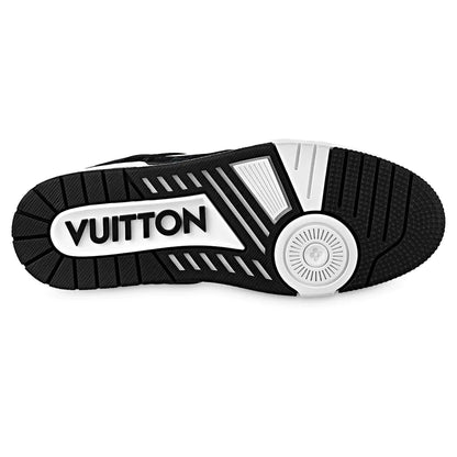 LOUIS VUITTON LV TRAINER WHITE BLACK WHITE