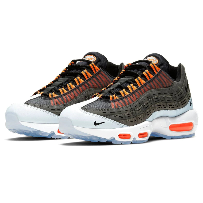 NIKE AIR MAX 95 KIM JONES BLACK ‘TOTAL ORANGE’