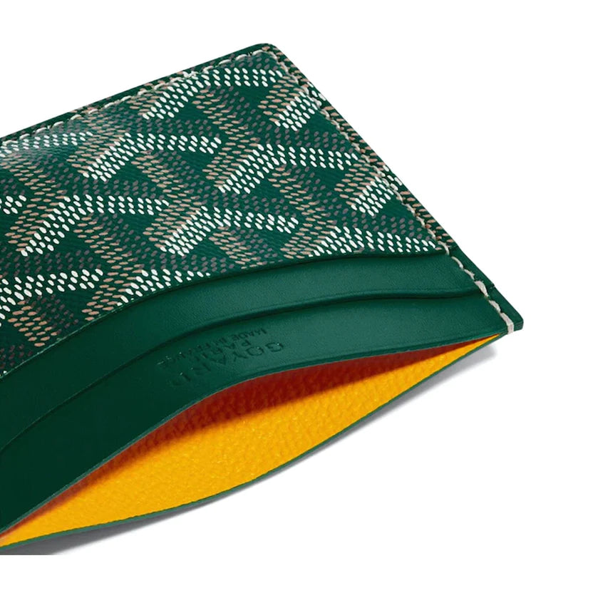 GOYARD SAINT SULPICE GREEN CARD HOLDER