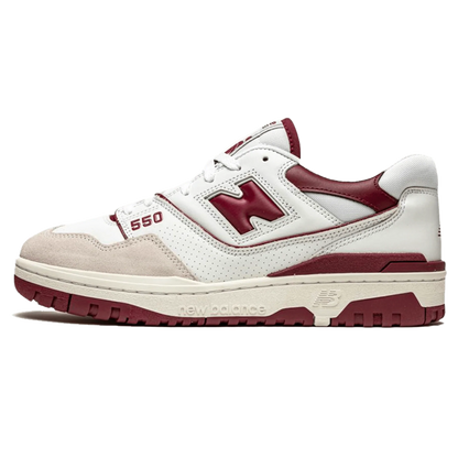 NEW BALANCE 550 SEA SALT BURGUNDY