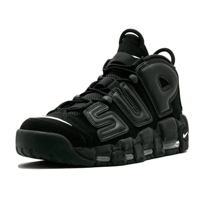 SUPREME X NIKE AIR MORE UPTEMPO &quot;BLACK&quot;