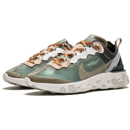 UNDERCOVER X NIKE REACT ELEMENT 87 GREEN BLACK