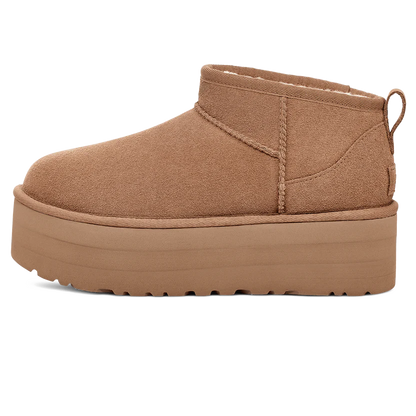 UGG CLASSIC ULTRA MINI PLATFORM CHESTNUT (W)