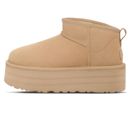 UGG CLASSIC ULTRA MINI PLATFORM DRIFTWOOD (W)