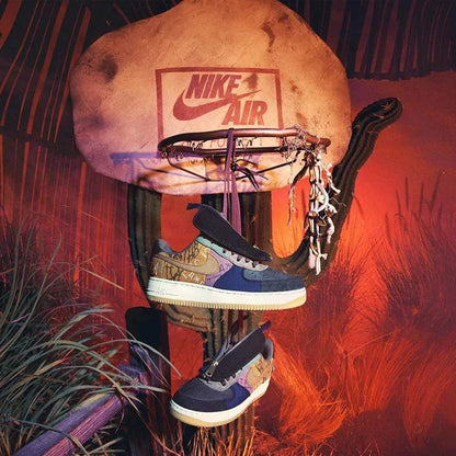 TRAVIS SCOTT X AIR FORCE 1 LOW &