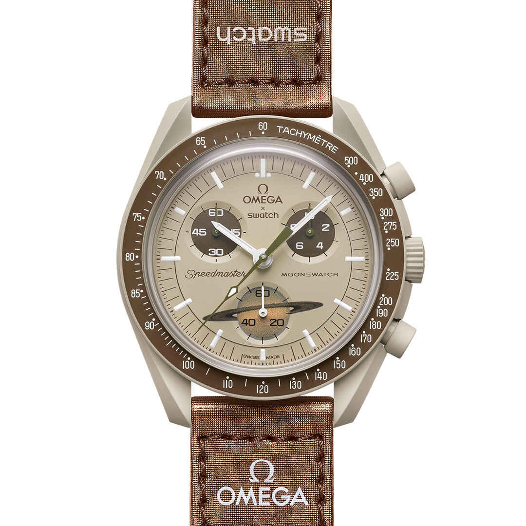 SWATCH X OMEGA BIOCERAMIC MOONSWATCH MISSION TO SATURN