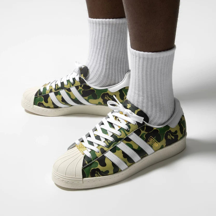 BAPE X ADIDAS SUPERSTAR 80s &