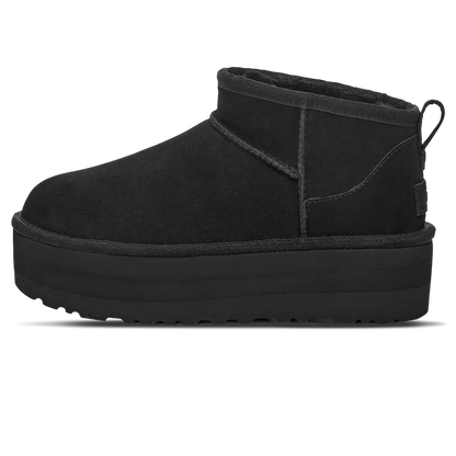 UGG CLASSIC ULTRA MINI PLATFORM BLACK (W)