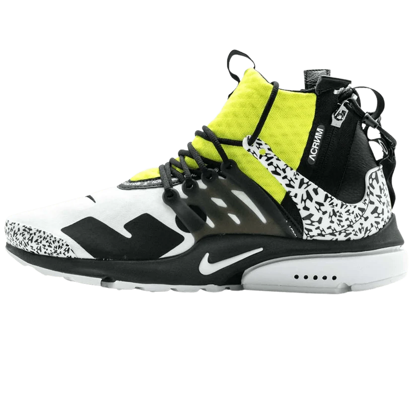 ACRONYM X NIKE AIR PRESTO MID DYNAMIC YELLOW