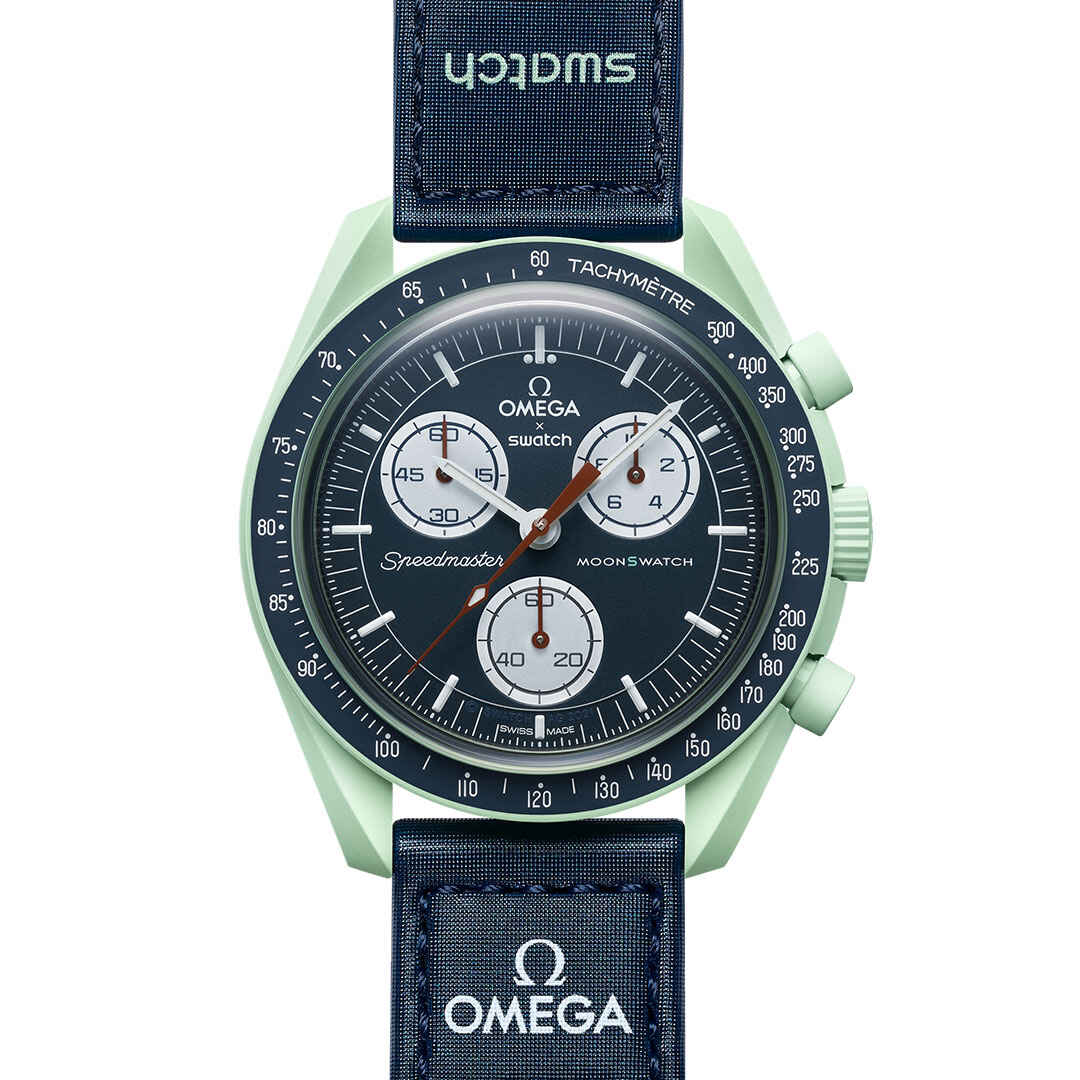 SWATCH X OMEGA BIOCERAMIC MOONSWATCH MISSION TO EARTH