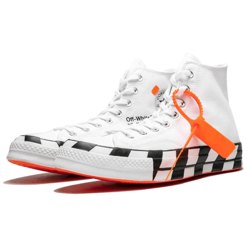 OFF-WHITE X CONVERSE CHUCK 70 STRIPE WHITE