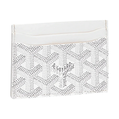 GOYARD SAINT SULPICE WHITE CARD HOLDER