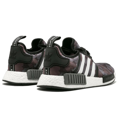 BAPE X ADIDAS NMD_R1 BLACK CAMO